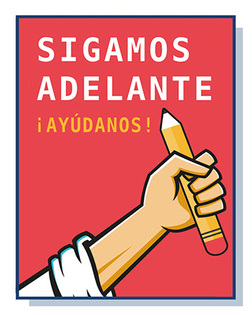 Ayúdanos a seguir adelante